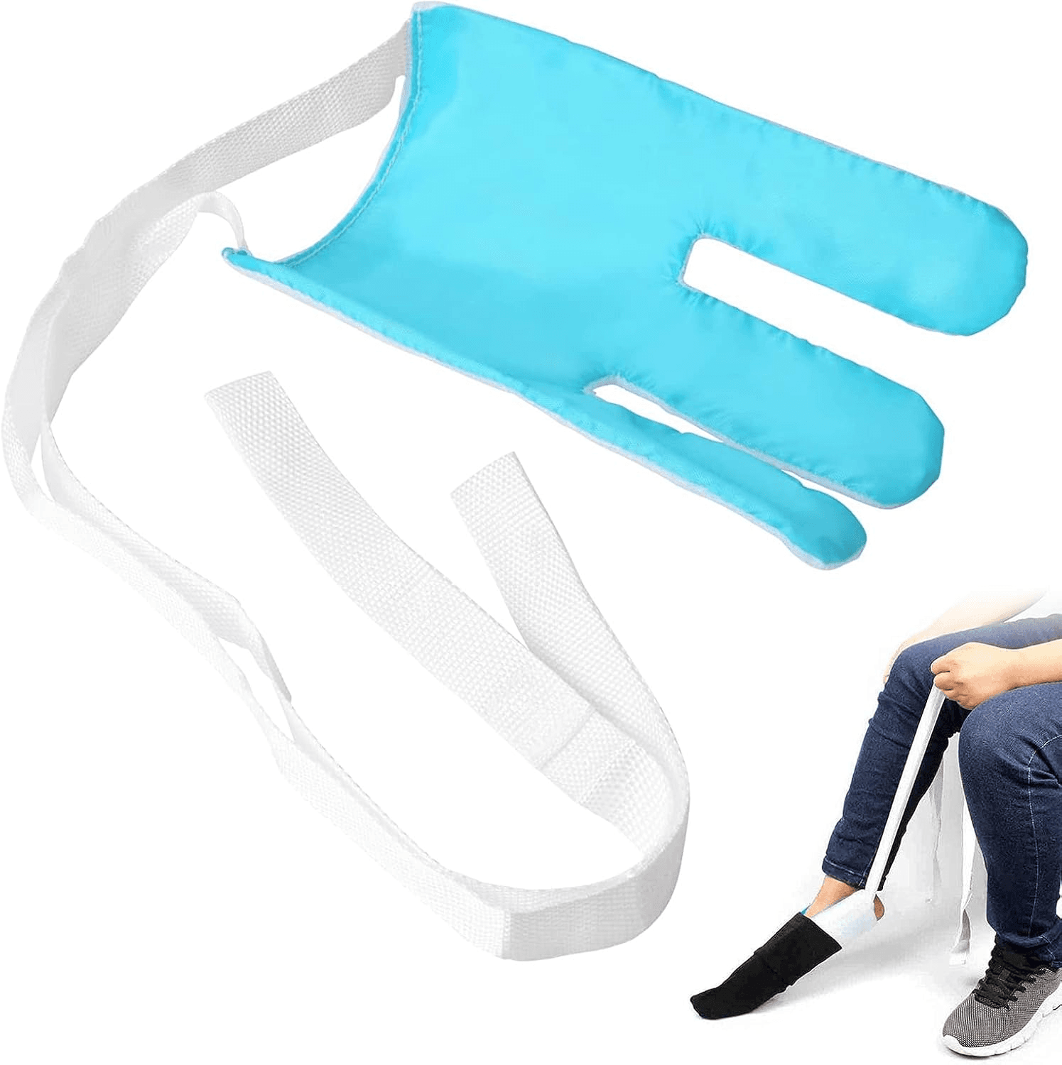 Sock Aid Kit|  Sock Aids for Putting Socks Easy on and off Tools for Seniors,Soc