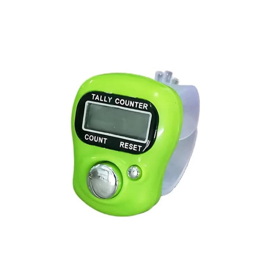 LED Digital Electronic Tally Counter Dhikr / Tasbih / Tasbi /Tasbee Finger Ring