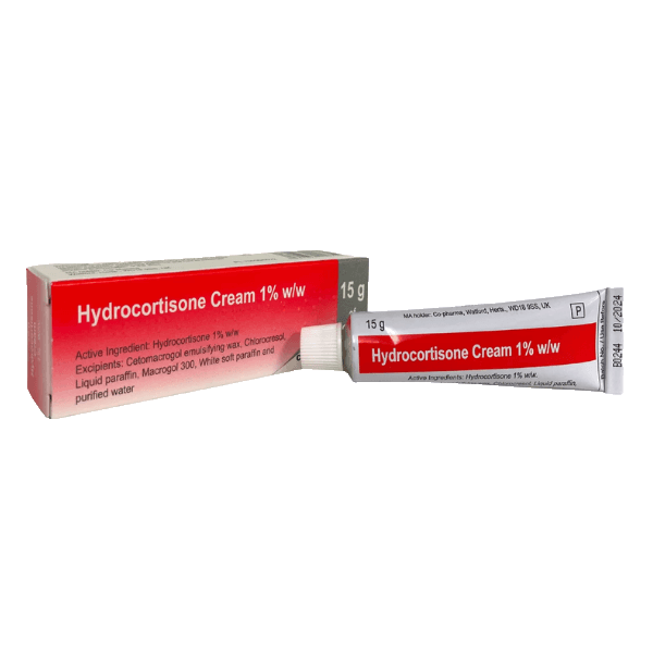 Hydrocortisone Cream 15g - Itching Cream| Swelling| Irritated Skin|  Insect UK