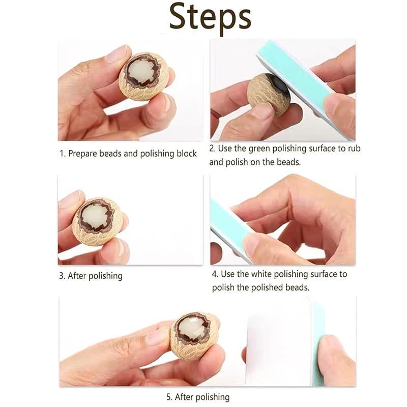 5Pcs Silver Polishing Stick Jewellery Polishing Plate Tarnish Remover Tool