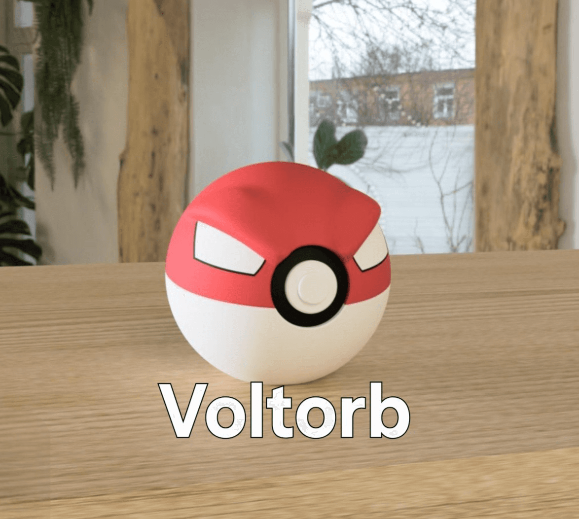 Character Pokeball SET Three Cosplay and Prop collection great Gift 3D Printed
