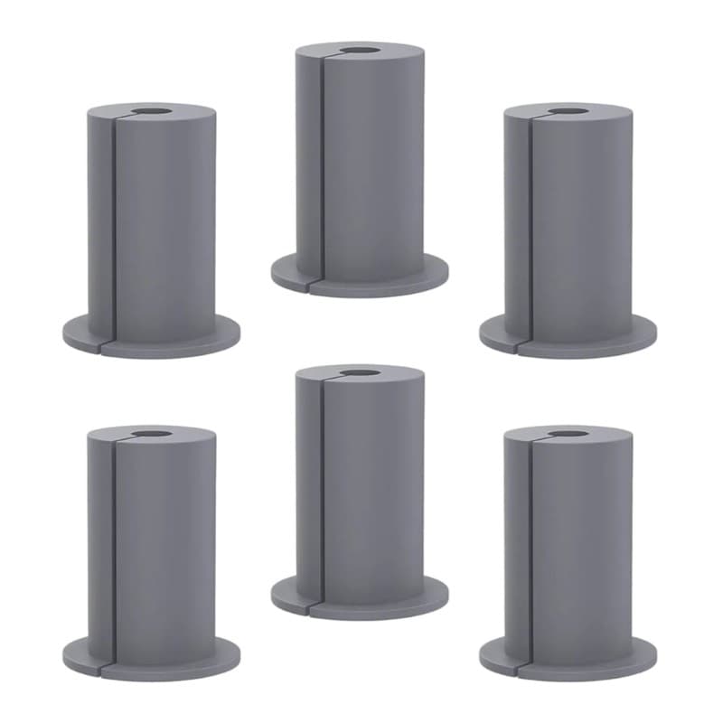 6Pcs Furniture Wall Hole Bushing Cable Grommet Cable Management Wire Organizers