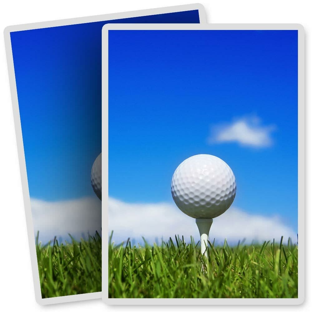 2 x Vinyl Stickers 7x10cm - Golf Ball Sports Men's Dad Uncle  #8243