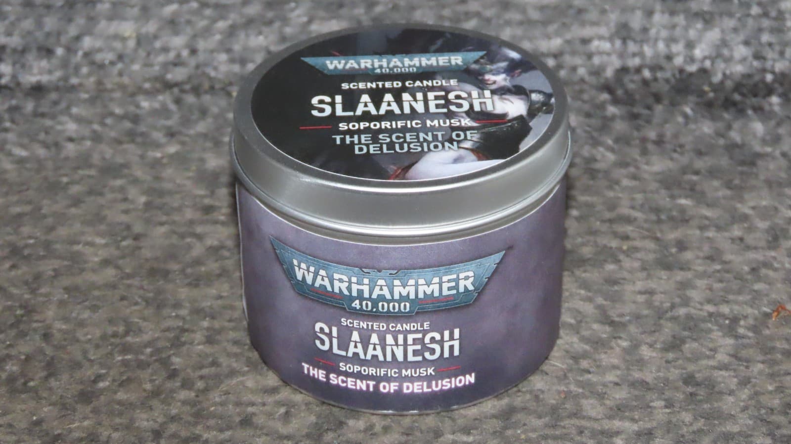 Warhammer 40,000 Chaos Gods Slaanesh Scented Candle New Games Workshop BNIB