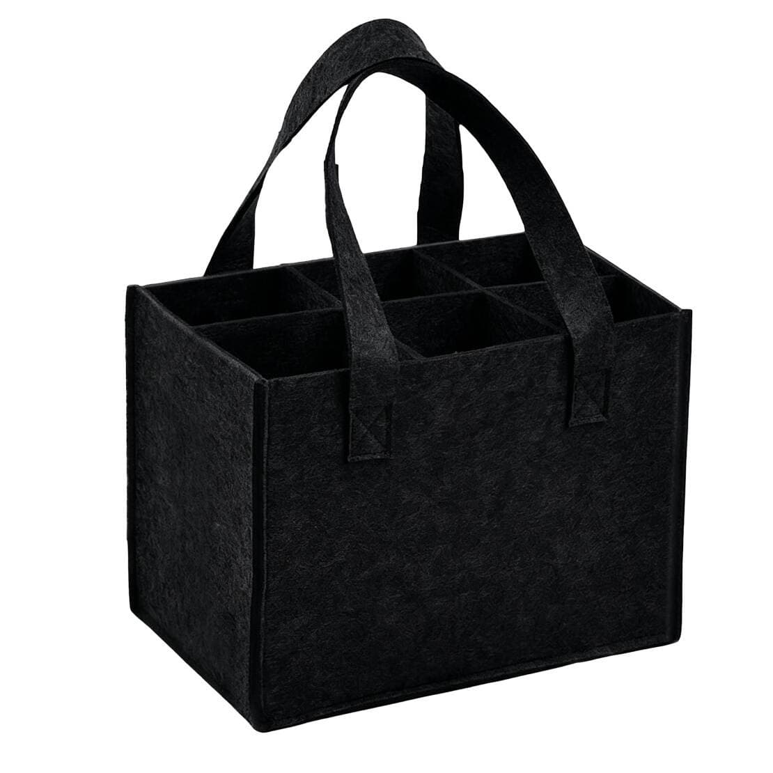 New 1 pc Wine Bottle Bag Exact Suitable For holding wine bottle Black Premium