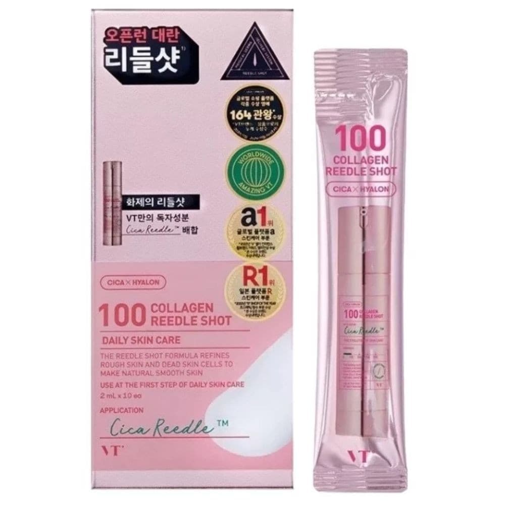 VT Cosmetics Collagen Reedle Shot 100 Booster with collagen - 10x2 ml
