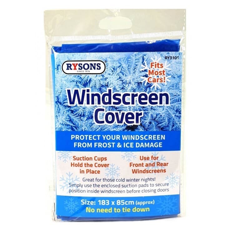 Windscreen Cover With Suction Cups Use Front And Rear Car Screen No Need To Tie