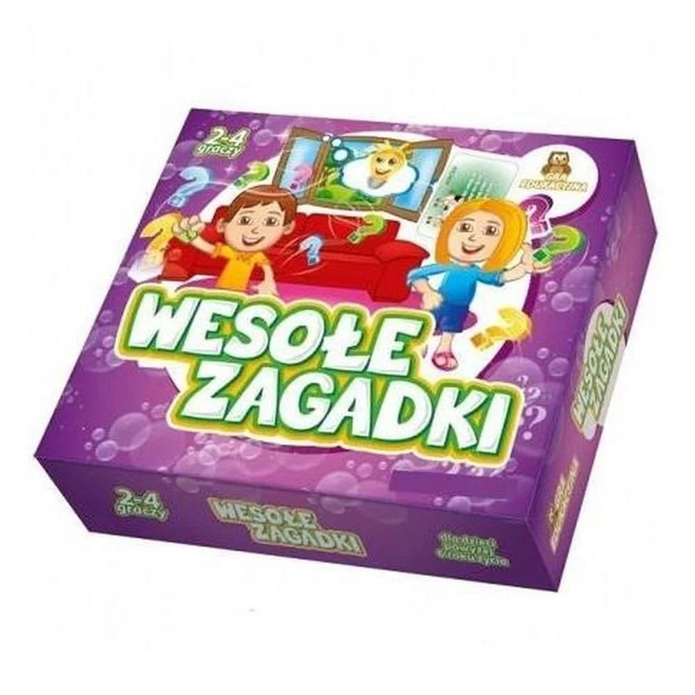 Wesołe Zagadki Fan Polska Gra Planszowa Edukacyjna Best Polish Board Game