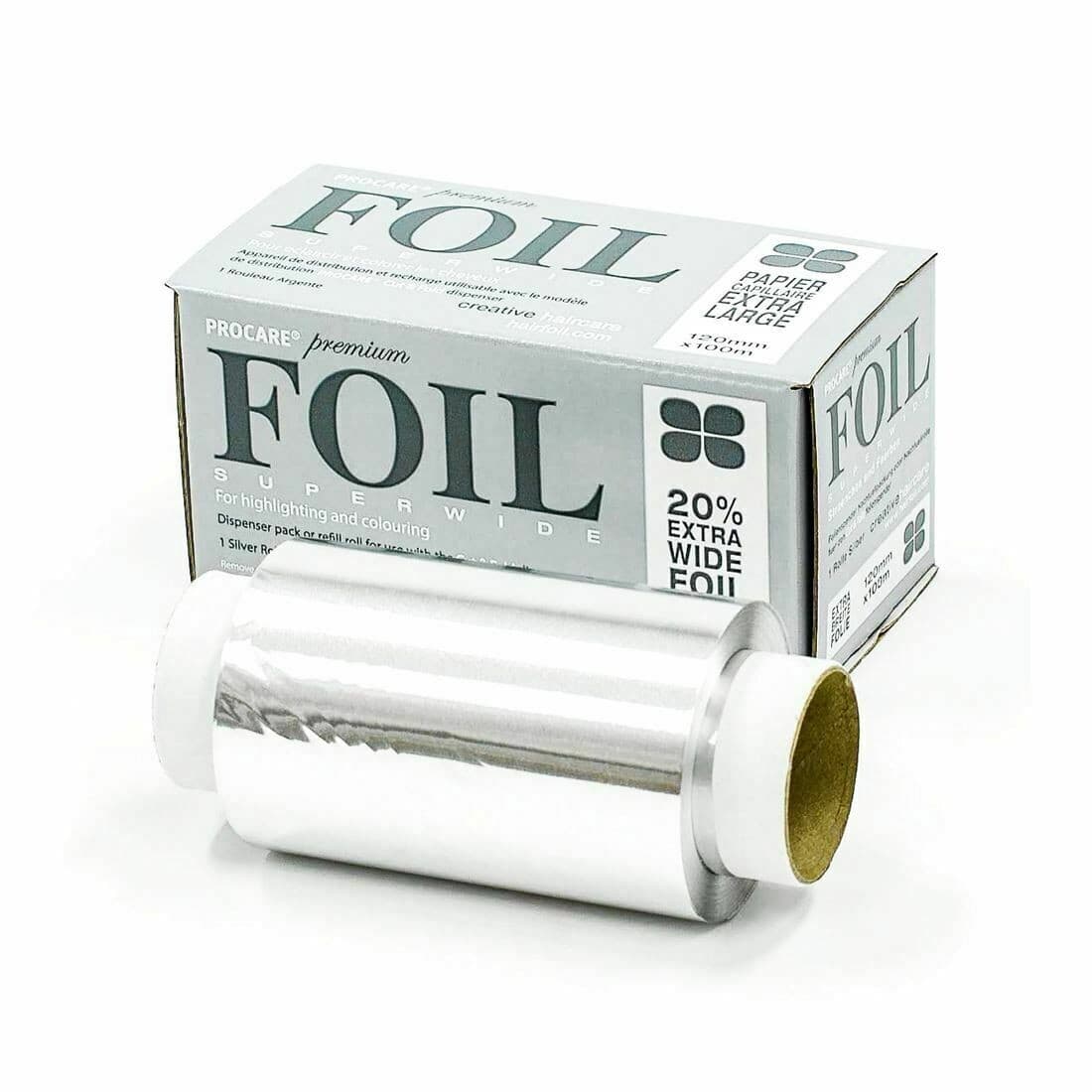 Procare Premium Superwide Silver Foil Roll (120 x 100 mm)