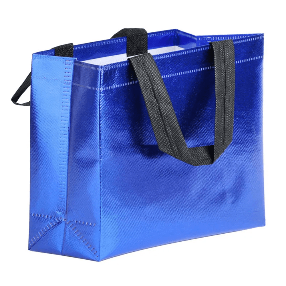 2/5/10Pcs Non-Woven Fabric Shopping Gift Bags with Handles Smooth Waterproof Clo