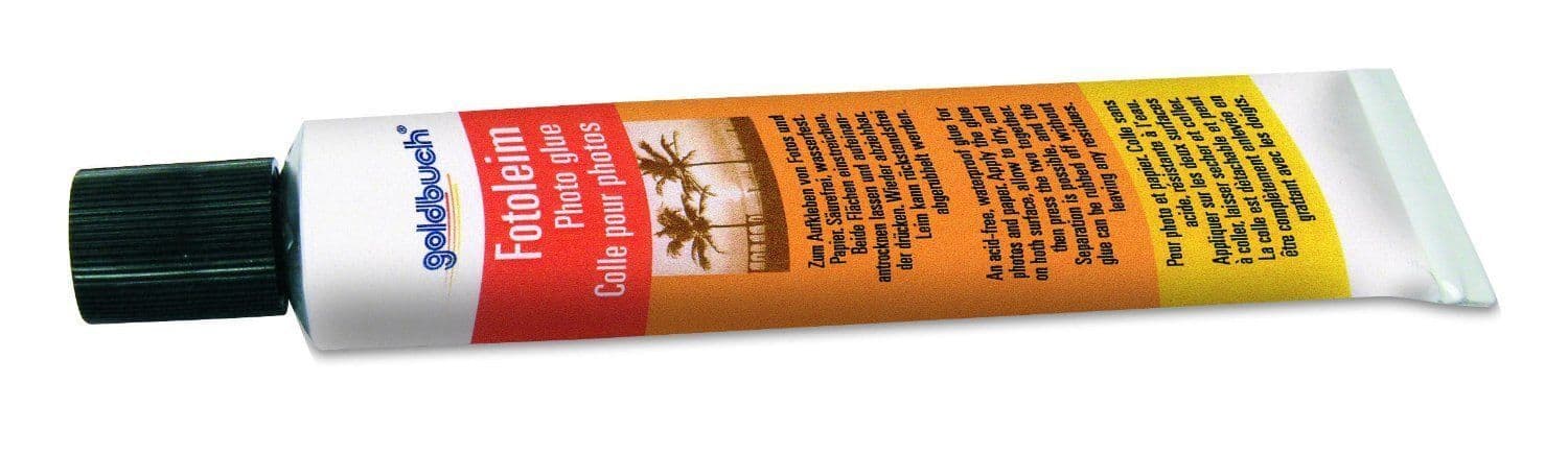 Pack of 2 Goldbuch Photo Glue 2x50ml -Acid Free Photo Tradtional Albums Corners