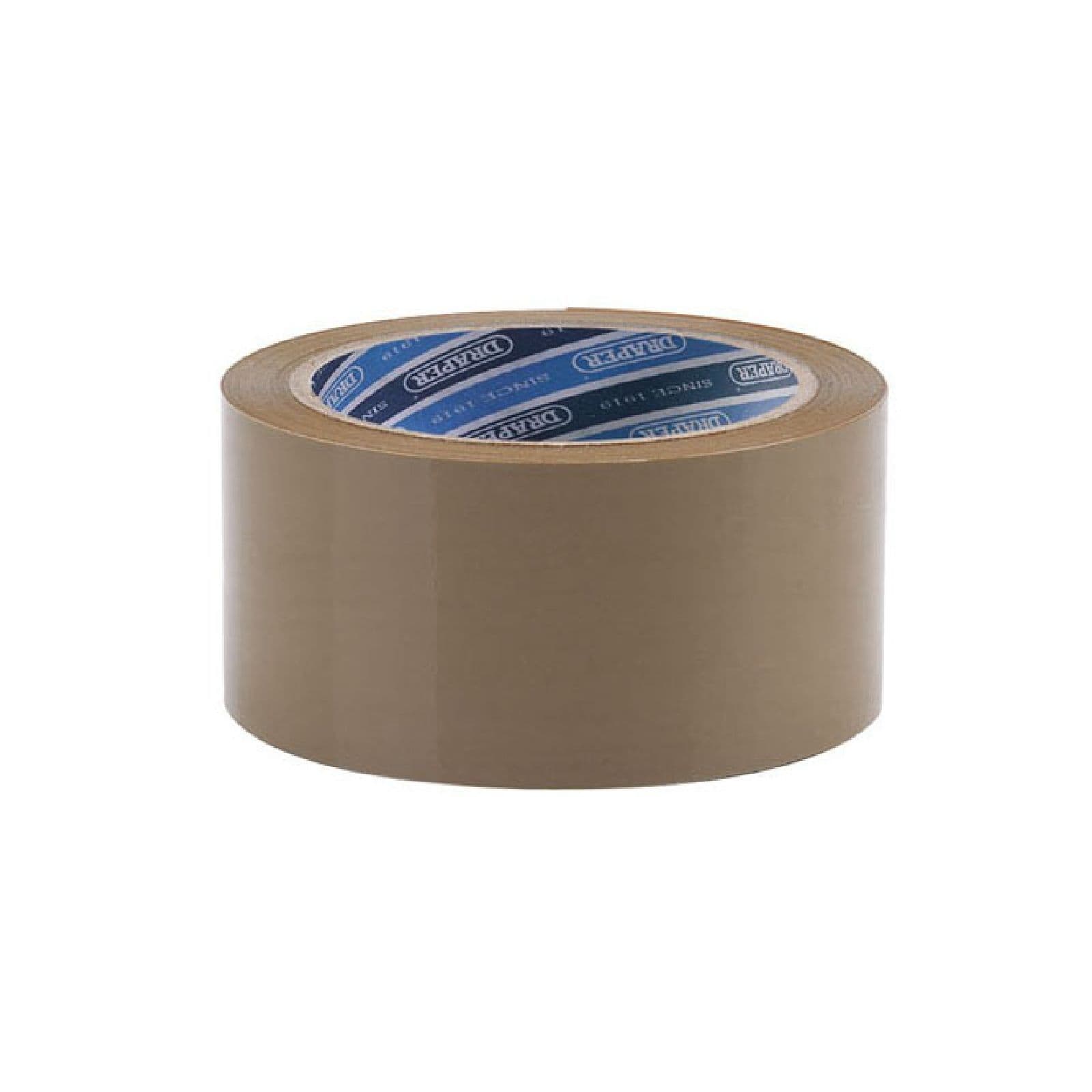 Draper 1x 66mx50mm Packing Tape Roll Garage Professional Standard Tool 63388