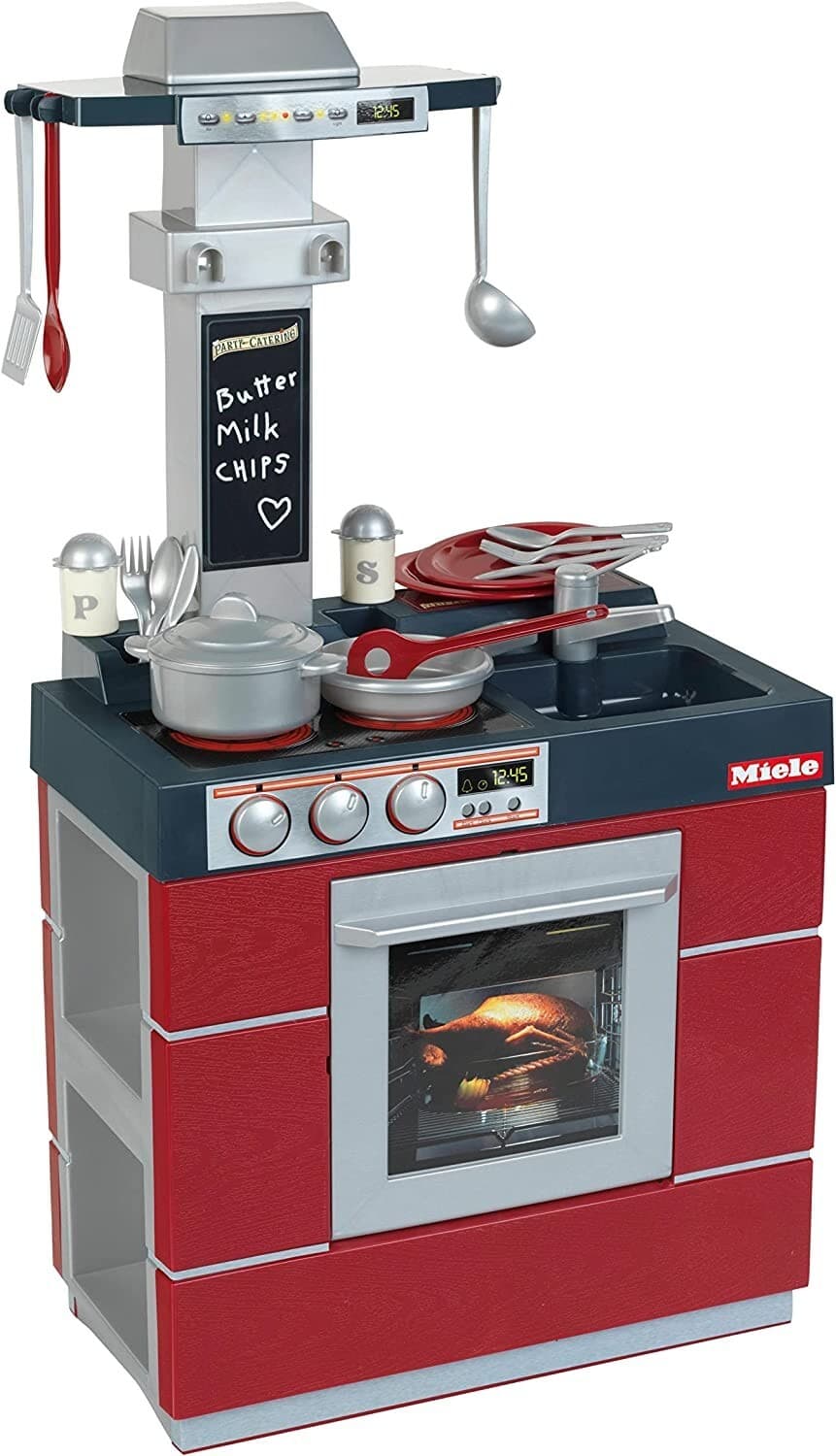 Theo Klein 9044 Miele Compact Kitchen -Children's Play Kitchen with Accessories
