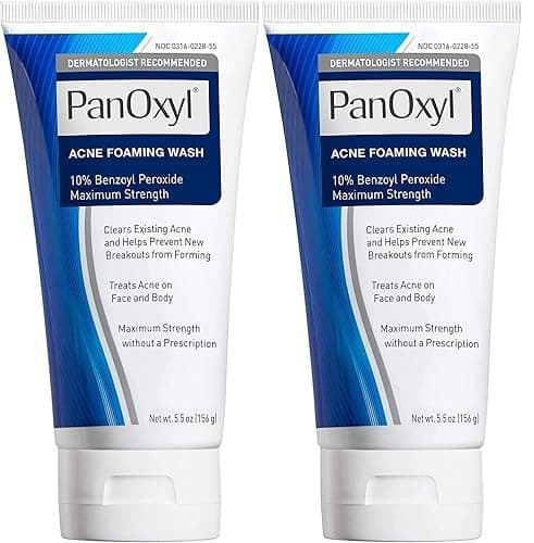 Acne Foaming Wash Face Body 10% Active Max Strength Fast Acting Bestseller 156g