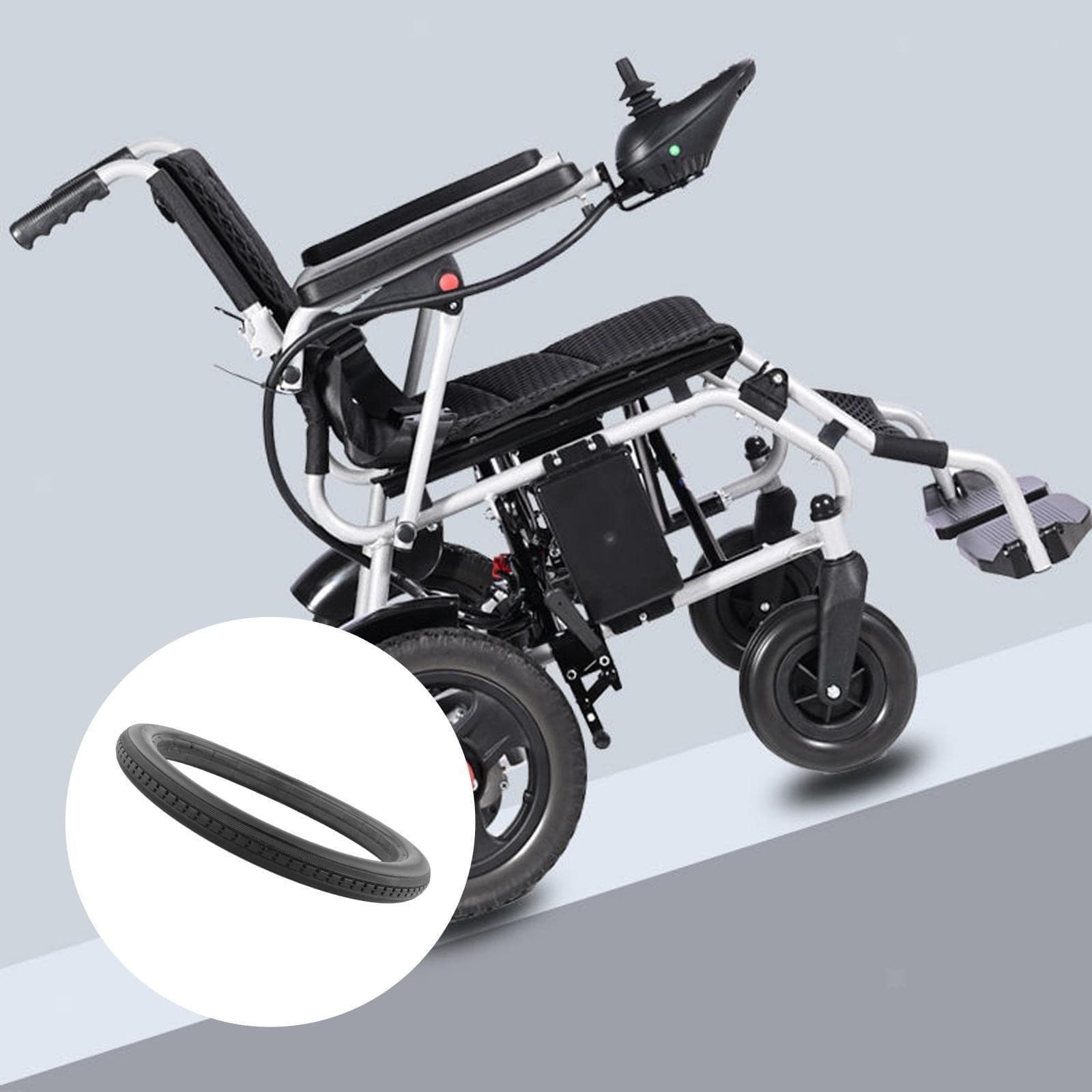 Wheelchair Tire 16x1.75 Anti-Slip Parts Wheelchair Bike Tire for Wheelchairs 16-