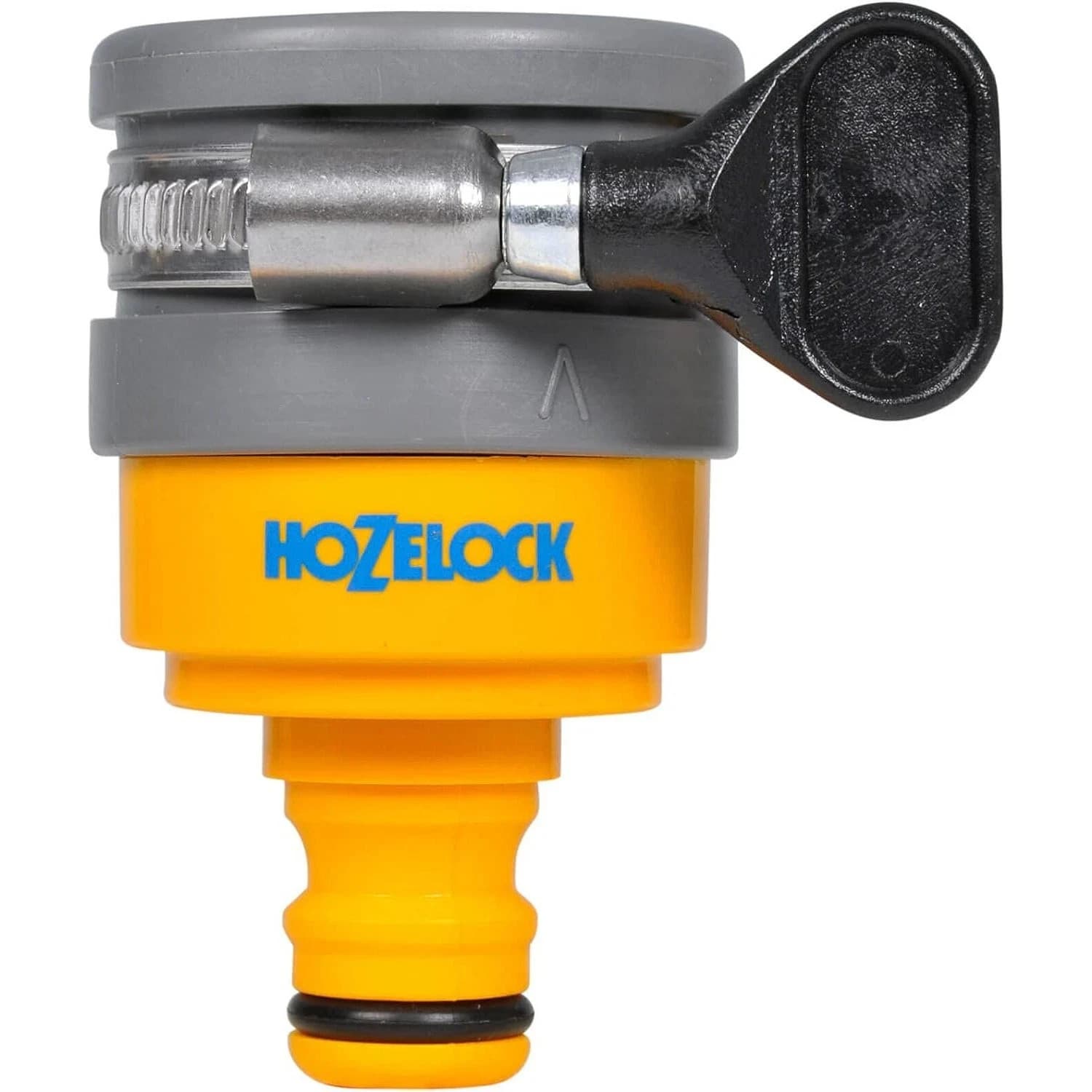 Hozelock Round Mixer Tap Connector for Indoor Kitchen Bathroom Garden Hose