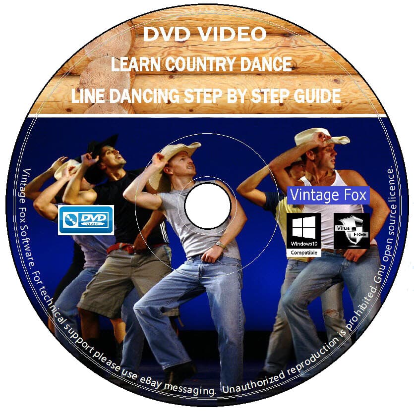 Beginners Step By Step Easy Guide Line Dancing Learn Country Dance DVD Video +