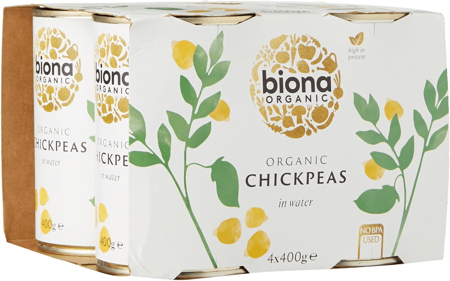Organic Chick Peas| 4 X 400 G