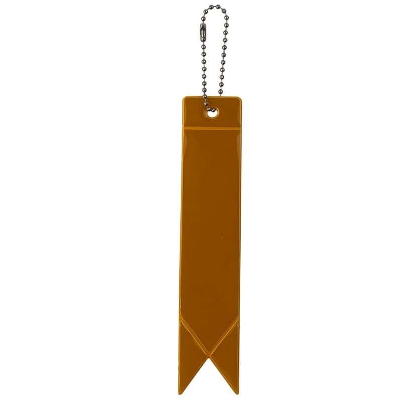 Reflective Keychain High Visibility Backpack Pendant PVC Reflectors Tags Safety