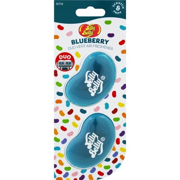 Jelly Belly Jelly Belly Blueberry - Mini Vent 3D Gel - Duo Pack - 15714
