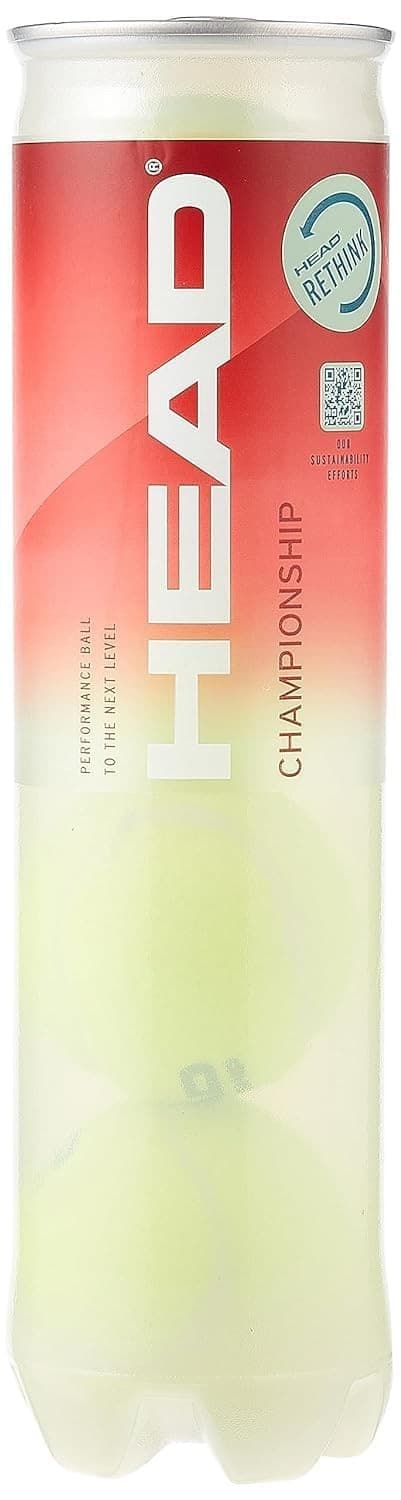 HEAD Championship Tennis Balls 4 Balls Yellow