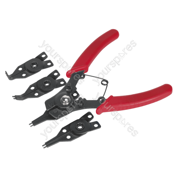 Sealey Siegen Internal/External Circlip Pliers Set