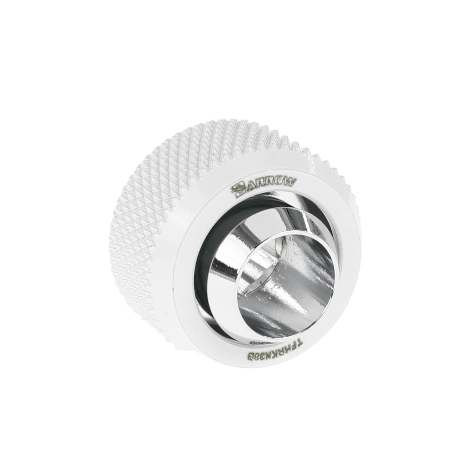 Barrow G1/4 - 16/10mm Flexible Tube Compression Fitting - White