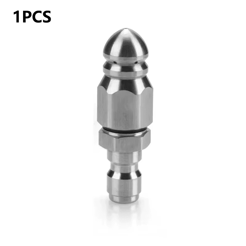 Pressure Washer Sewer Jetter Nozzle Pressure Drain Jetter Hose Nozzle 1/4\" Quick