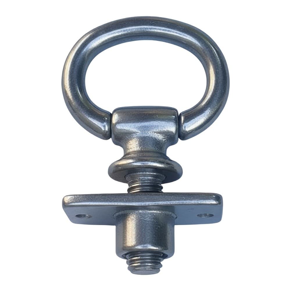 Equestrian Stainless Steel Harness Bolts Fall Down Ring M10 for Secure Fit