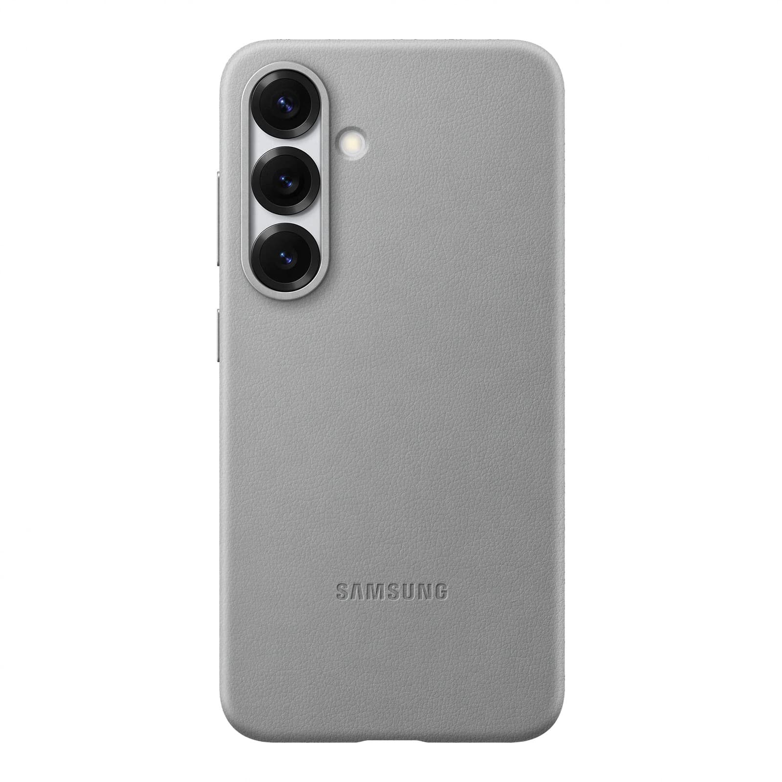 Samsung Galaxy Kindsuit Official Faux Leather Case for Galaxy S25 Grey