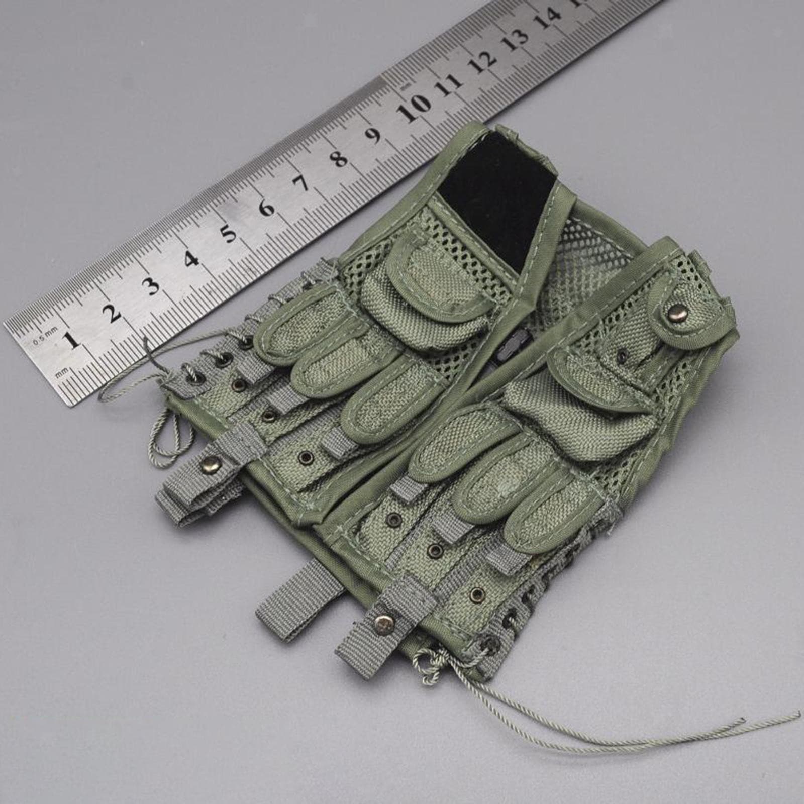 1/6 Jungle Vest with Multi Pockets Stylish Traning Vest for 12'' Male Action