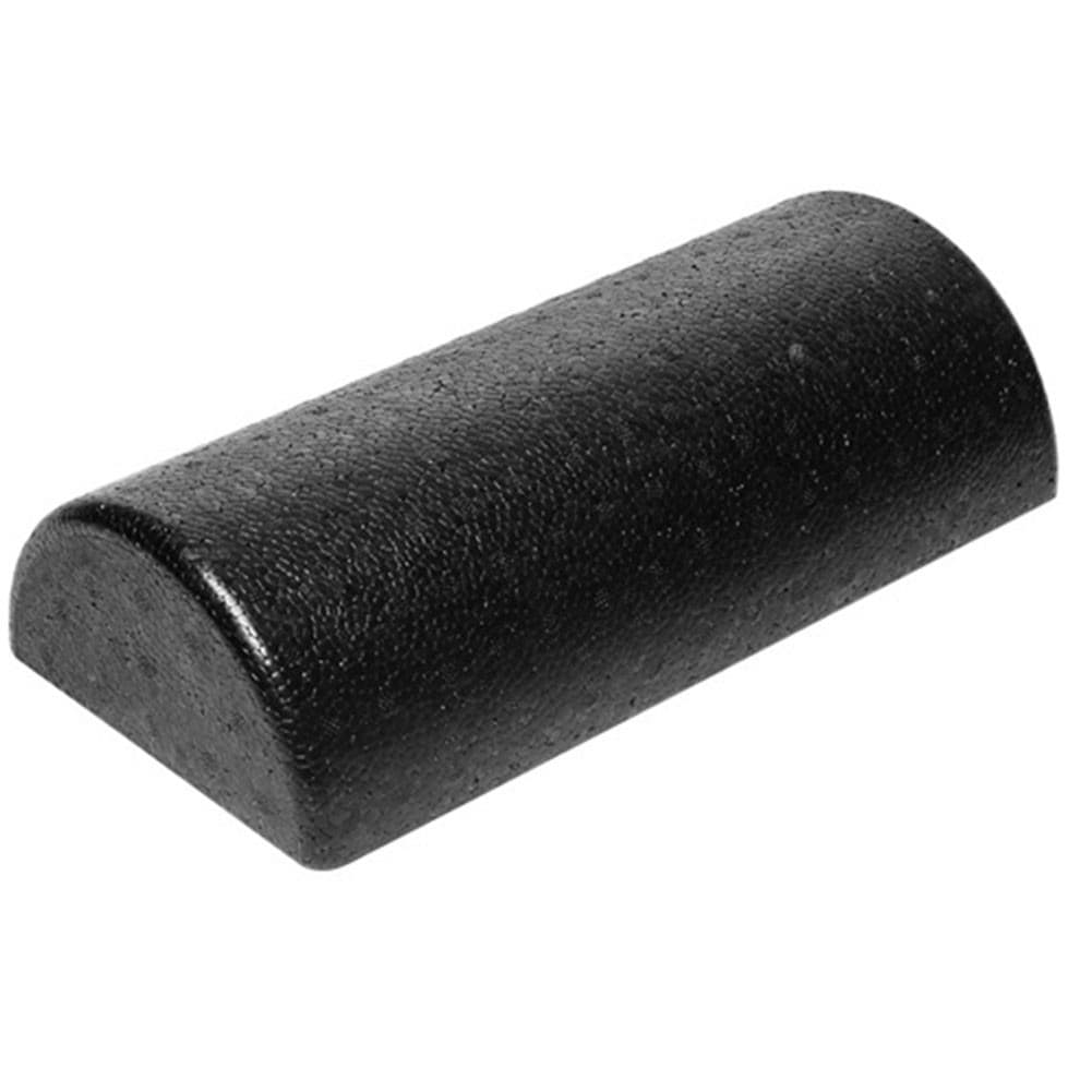 Semicircular Yoga Cylinder Fitness Equipment Yoga Foam Roller Black Yoga2692