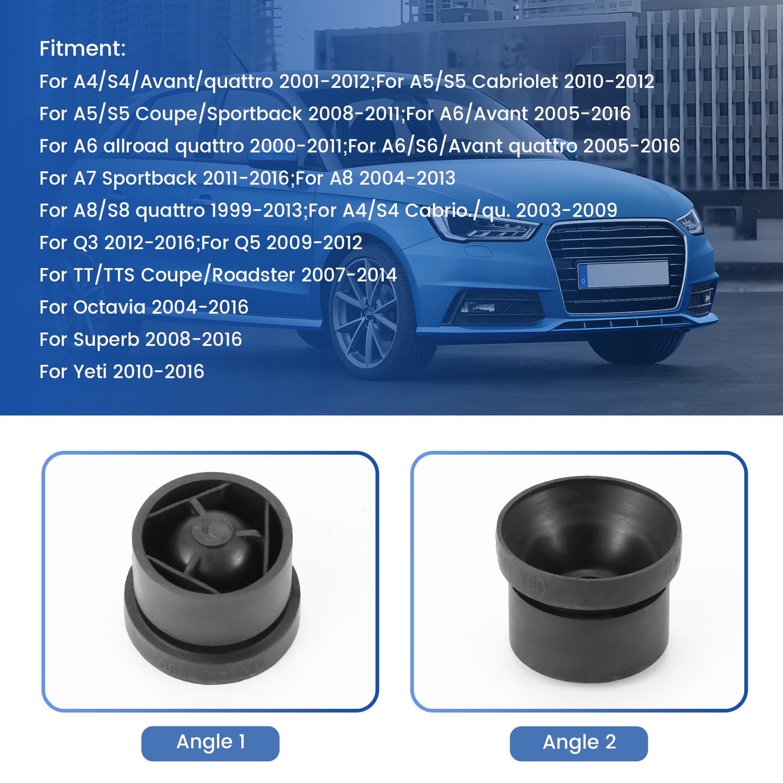 1X(X4 Engine Cover Grommet Rubber Buffer Bumper Grommet Mounting Stop3977 view 2