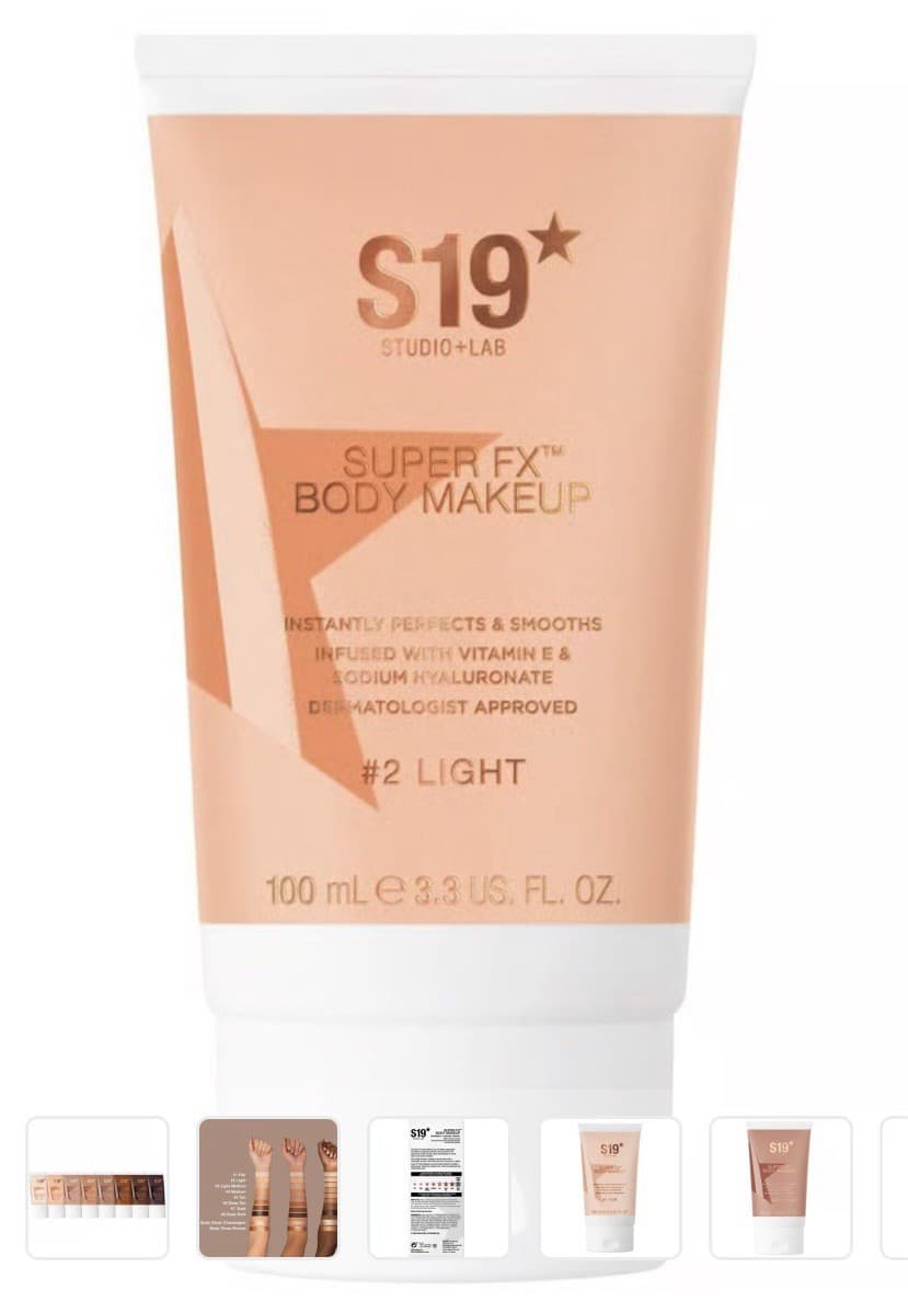 S19 Super FX Body Makeup 100ml - Shade #2 LIGHT