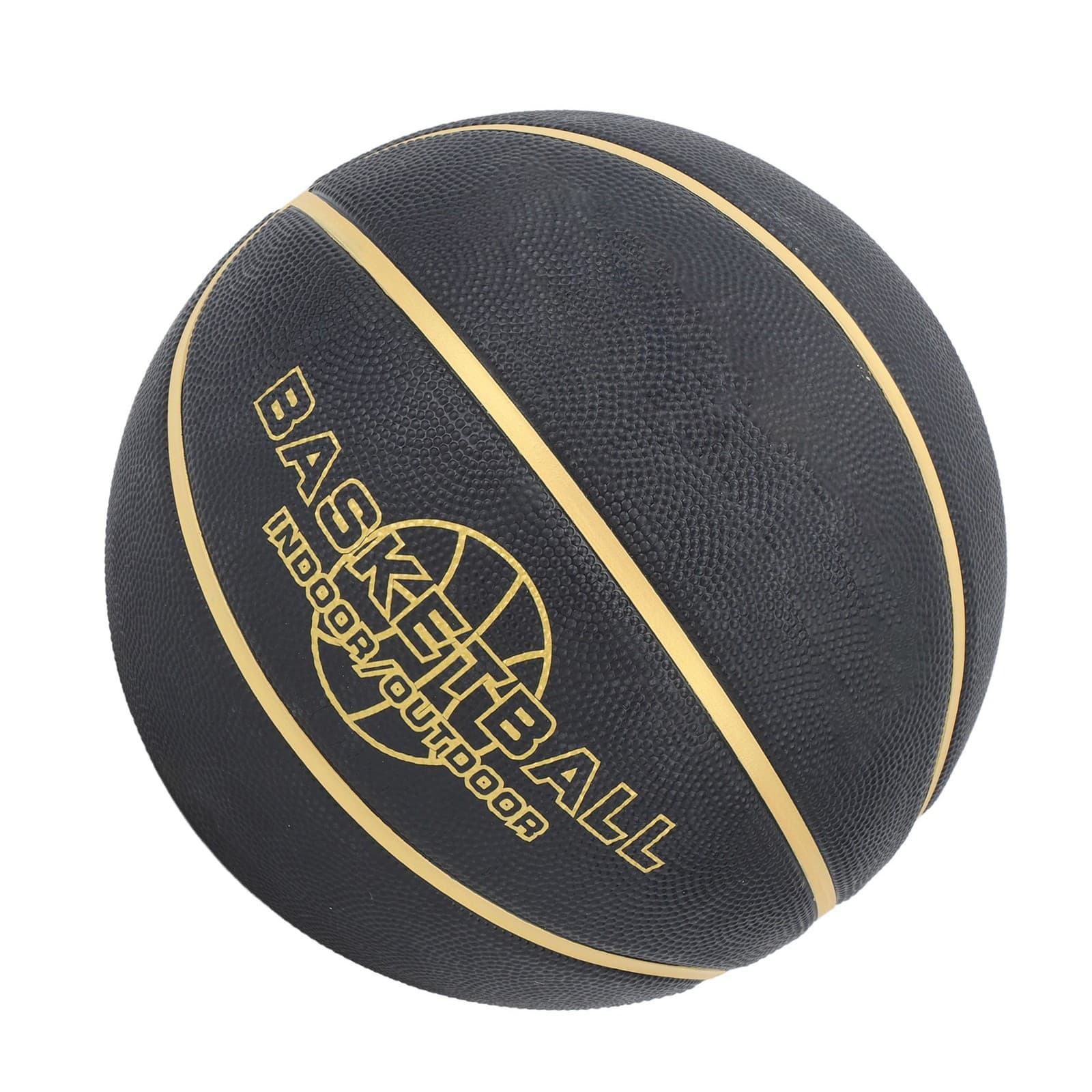 (Size 3Black Basketball Training Wear Resistance Safe Large Particles Easy BJ