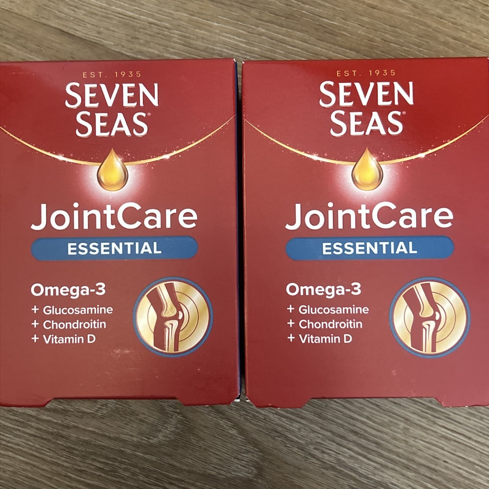 Seven Seas Joint Care Essential With Omega-3 2x 60 Capsules Exp Date 09/2027