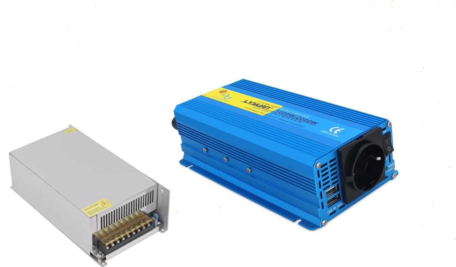 110V 60HZ TO 220V 50HZ CONVERTER CHANGES FREQUENCY 60 TO 50HZ PURE WAVE 1000W