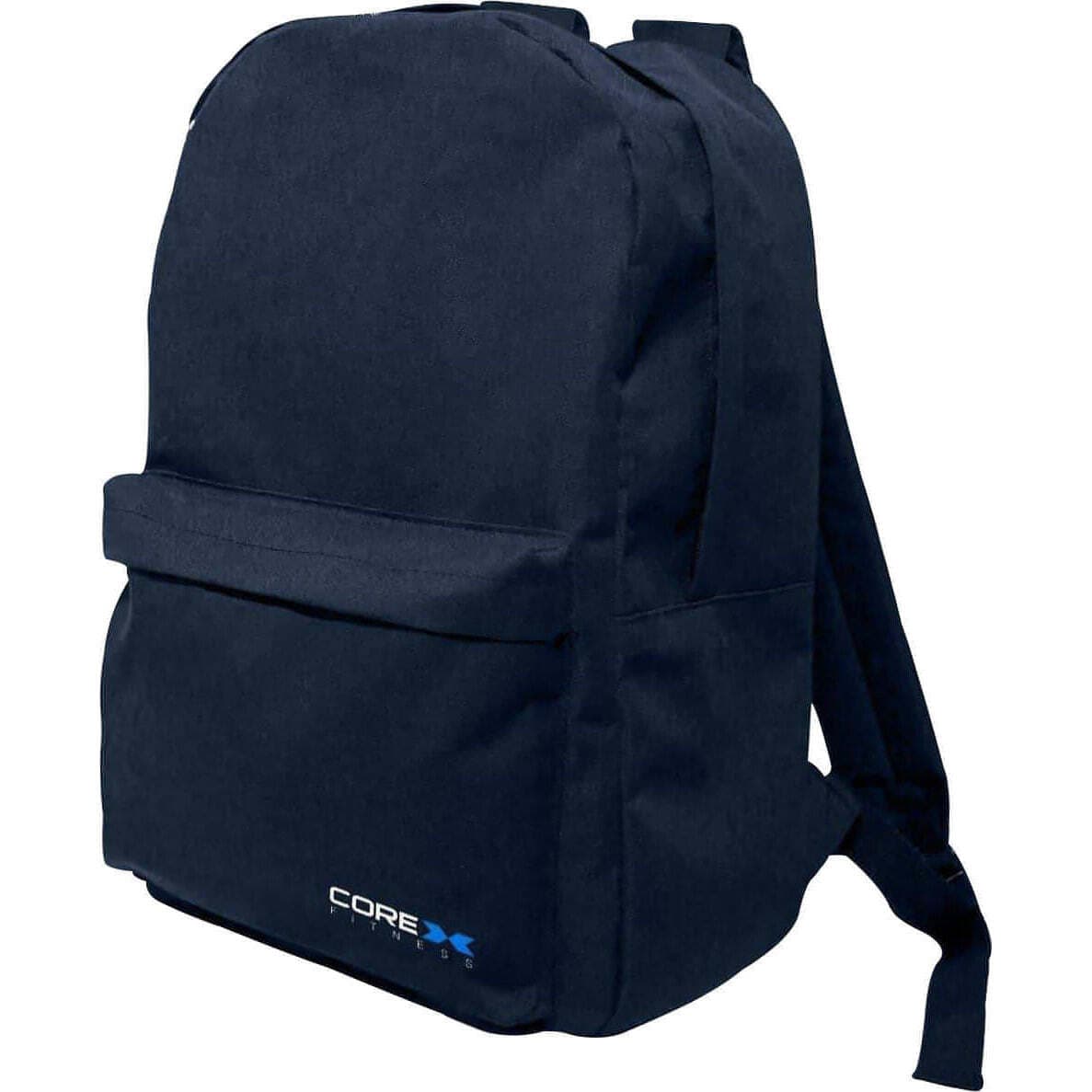 CoreX Fitness Cross Avenue Backpack Navy Gym Travel Training Bag Mens Womens