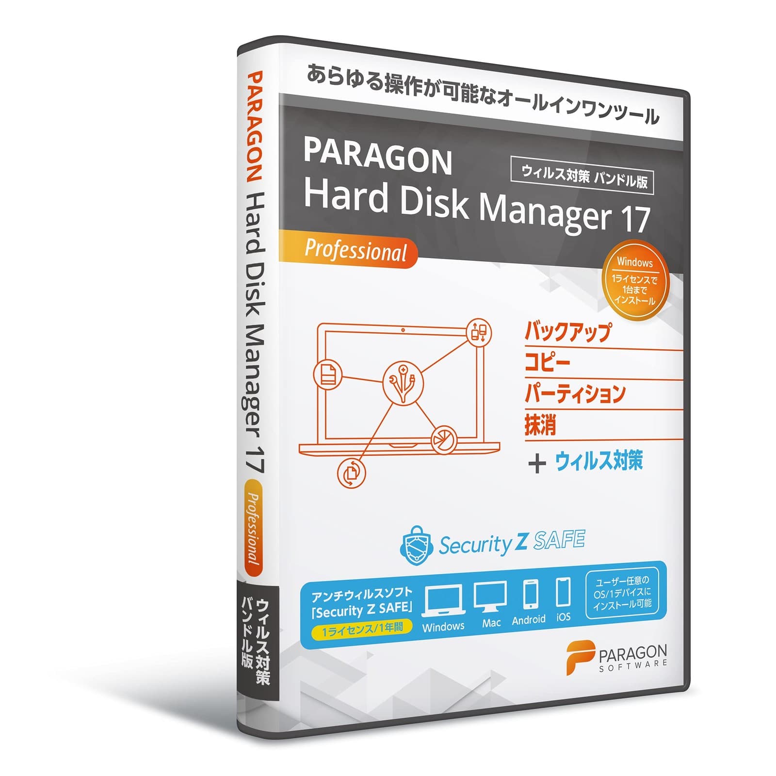 Backup| Copy| Partition Wipe| And Virus Protection All In One [Single Device Ver