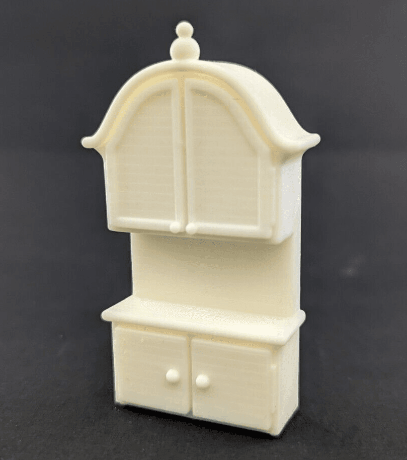3D Printed. Resin Pingu kitchen cabinet. 75mm tall.