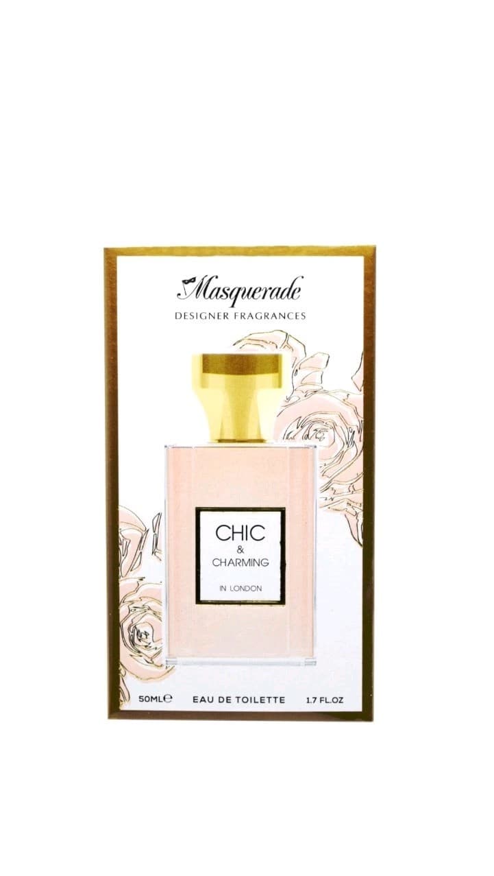 Masquerade Designer Fragrances Chic and Charming Pour Femme - 50ml/1.7floz