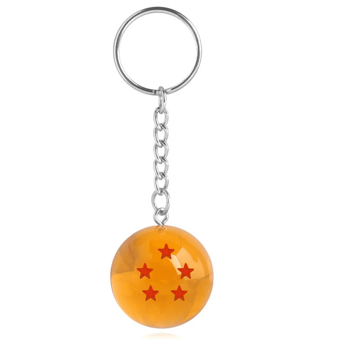 Japanese Cartoon 7 Star Balls Keychain – Anime Figure Pendant and Car Keyring Gift