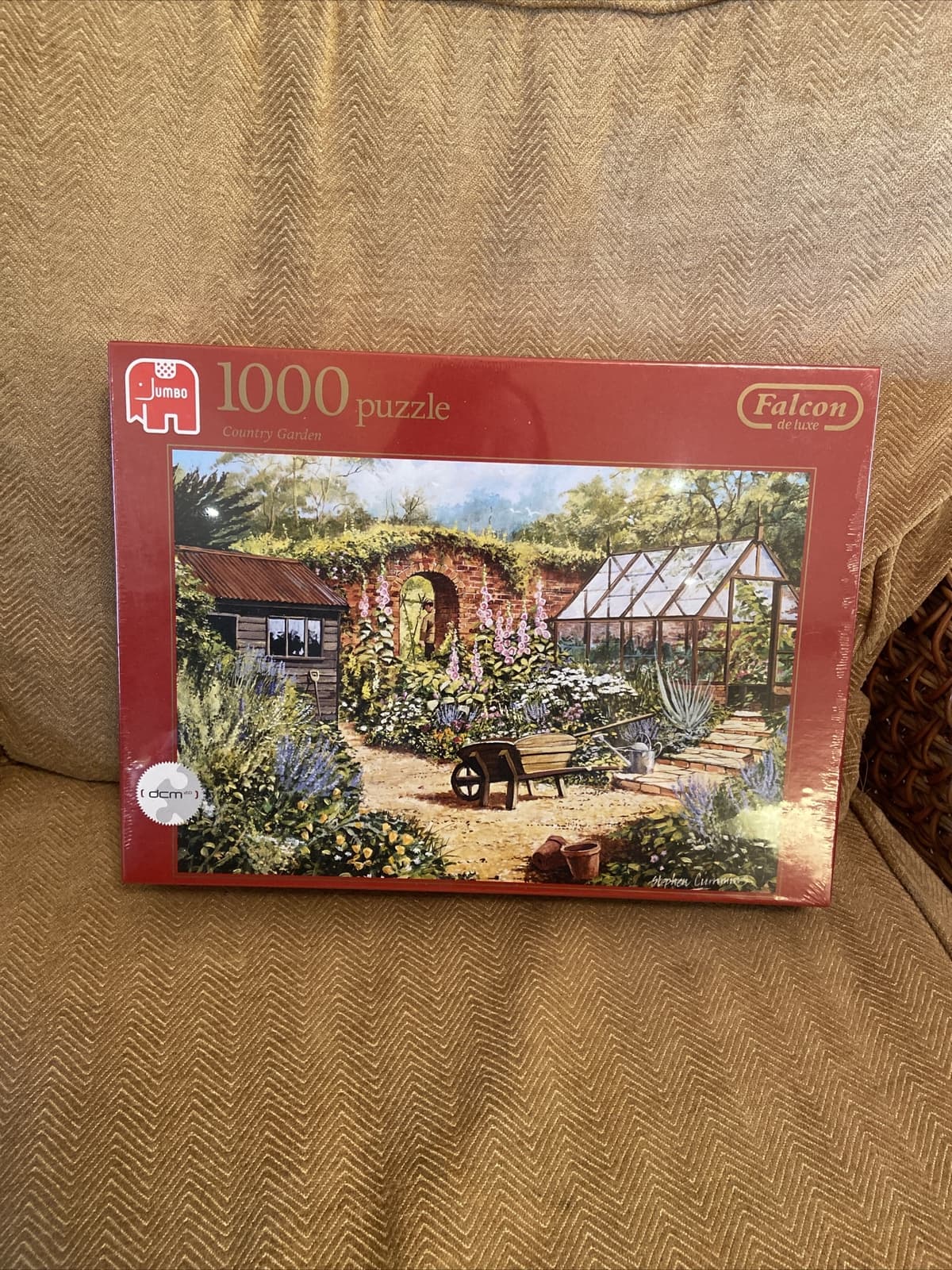 Flacon De Luxe 1000 Piece Jigsaw Puzzle Country Garden Jumbo New And Sealed