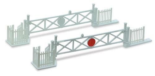 Peco LK-50 Level Crossing Gates (4) with Wicket Gates and Fencing
