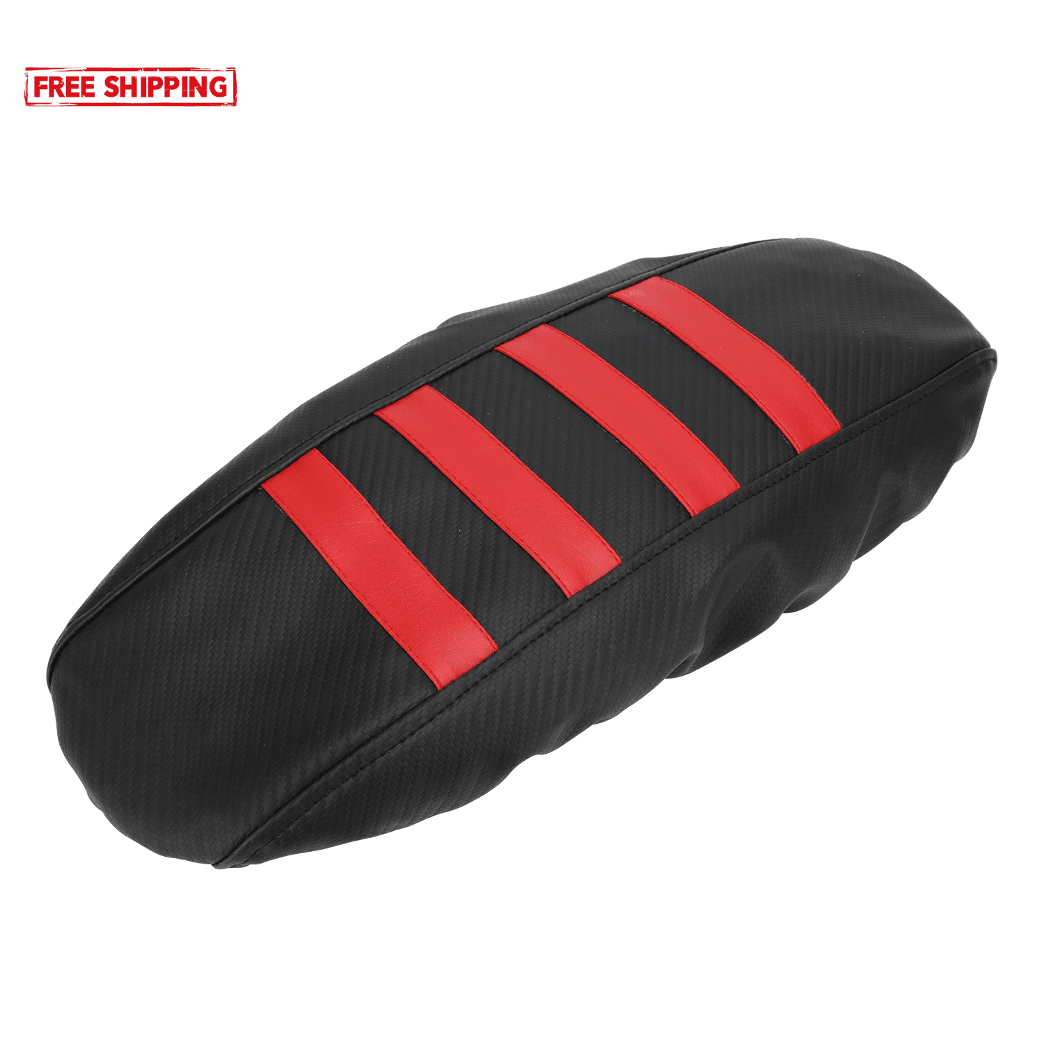 For SUR-RON Surron LB Light Bee S X Motocross Striped Soft Seat Cover PVC Black