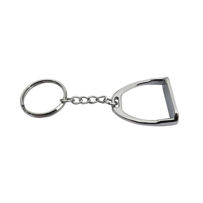 Key Pendant with Snaffle Bit Designs Alloy Texture Key Rings for Horse Lover
