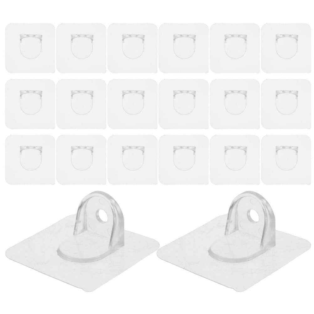 40 pcs Baby Playpen Stabilizer: Anti Tip Furniture Anchors Holder - Adhesive