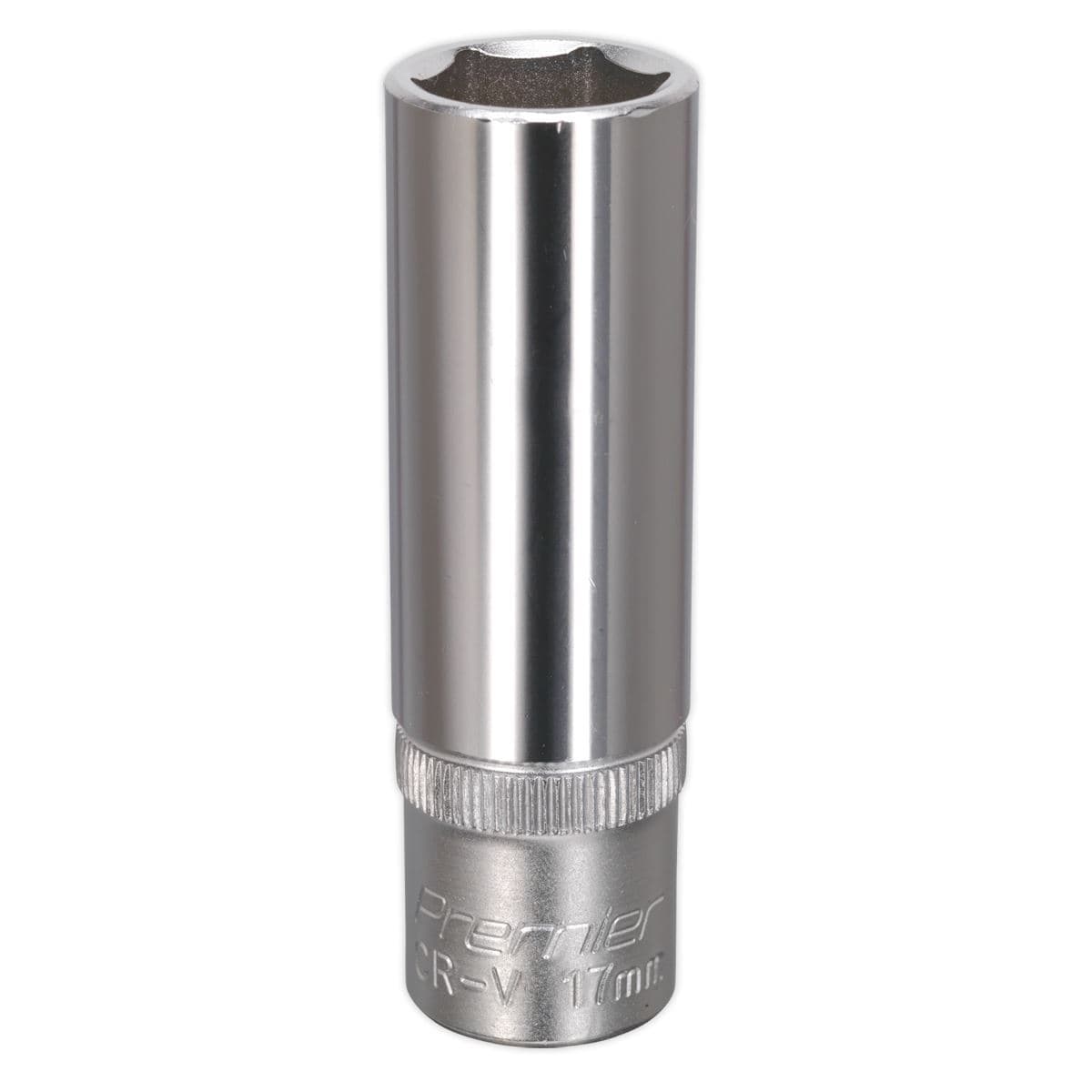 Sealey WallDrive Socket 17mm Deep 1/2\"Sq Drive S1217D