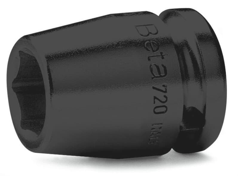 Beta Tools 1/2in. Drive 12mm Impact Socket Standard Depth| Hex - 720 12