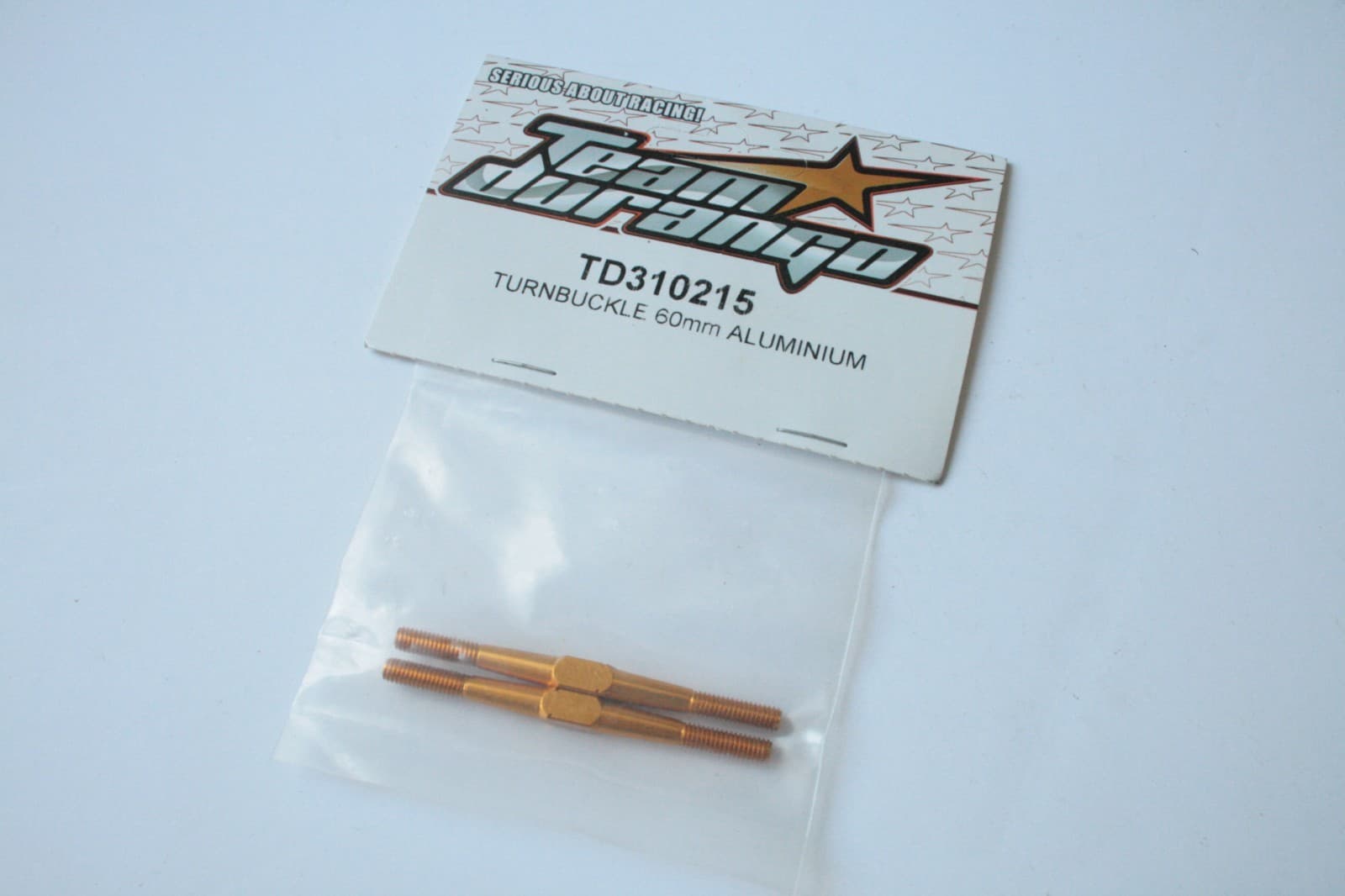 Team Durango Aluminium 60mm Turnbuckles (2) - TD310215 DEX8 DNX8